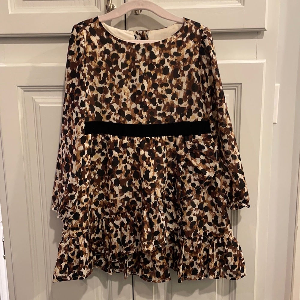 Rachel Zoe X Janie and Jack Leopard Dress
